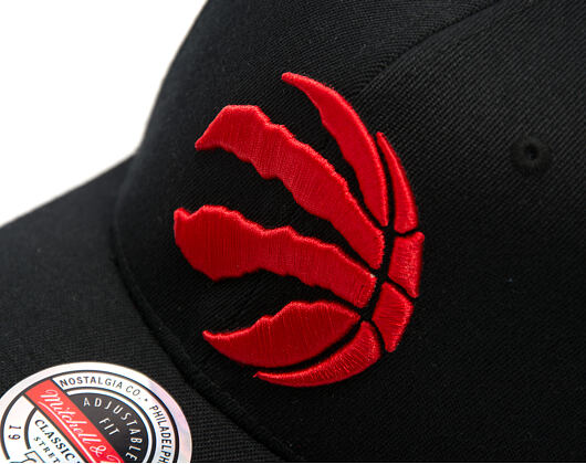 Cap Mitchell & Ness - NBA - Custom Patch - Toronto Raptors - Black