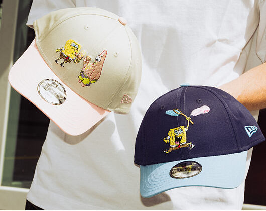 Kids Cap New Era - Spongebob 9FORTY - Spongebob - Ocean Blue / Blue