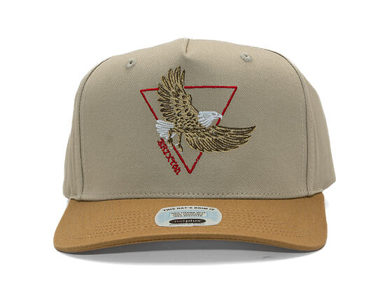 Cap Brixton - Opal C Np Mp Snapback - Sand/Dark Khaki