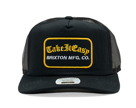 Cap Brixton - Take It Easy C Np Mp Trucker - Washed Black