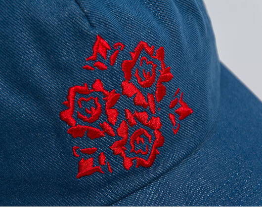 Cap Brixton - Lola Embroidered Lp Adj - Light Washed Denim