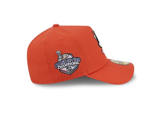Cap New Era - NHL "Anniversary Patch" 59FORTY A-Frame - Anaheim Ducks - Team Color
