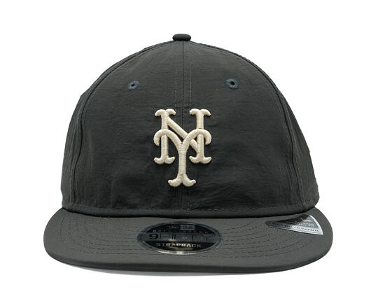 Cap New Era - MLB Nylon Ripstop 9FIFTY Retro Crown - NY Mets - Black