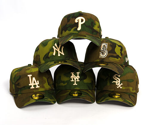 Cap New Era - MLB Ripstop Camo 59FORTY - Philadelphia Phillies - Woodland Camo