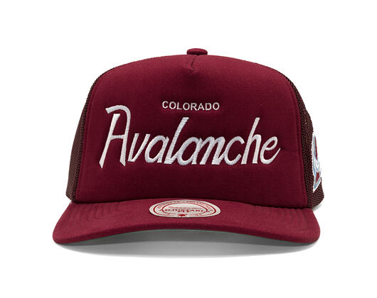 Cap Mitchell & Ness - Head Coach Trucker - NHL - Colorado Avalanche - Maroon