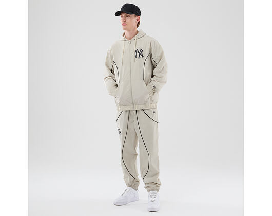 Jacket New Era - MLB Piping Track Jacket - NY Yankees - Stone