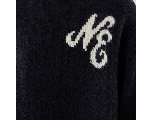 Sweater New Era - Branded Seasonal Knit Sweater - Navy