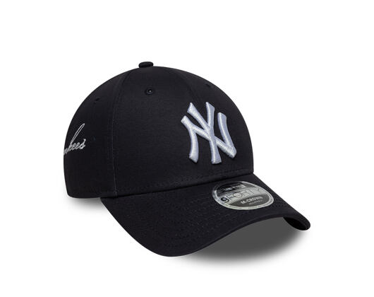 Cap New Era - MLB Side Script 9FORTY M-CROWN - NY Yankees - Navy