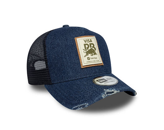 Cap New Era - F1 Denim 9FORTY A-Frame Trucker - Visa Cash App RB - Black