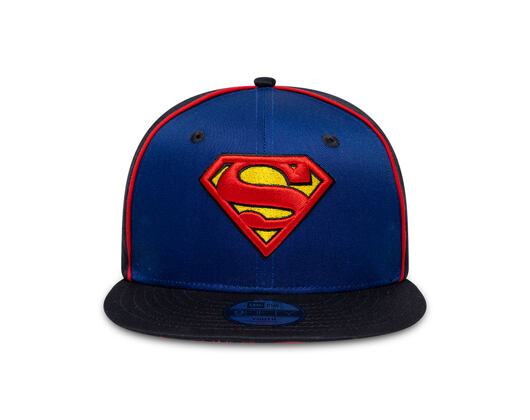 Kids Cap New Era - DC Piping 9FIFTY - Superman - Royal / Navy