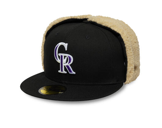 Cap New Era - MLB World Series Cooperstown Dog-Ear 59FIFTY - Colorado Rockies - Black