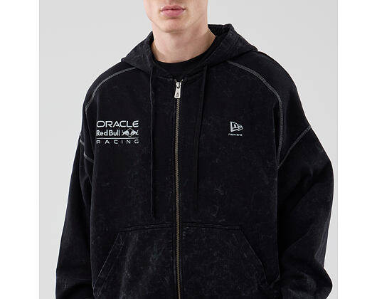 Sweatshirt New Era - F1 Oversized Full-zip Hoody - RED BULL F1 - Black