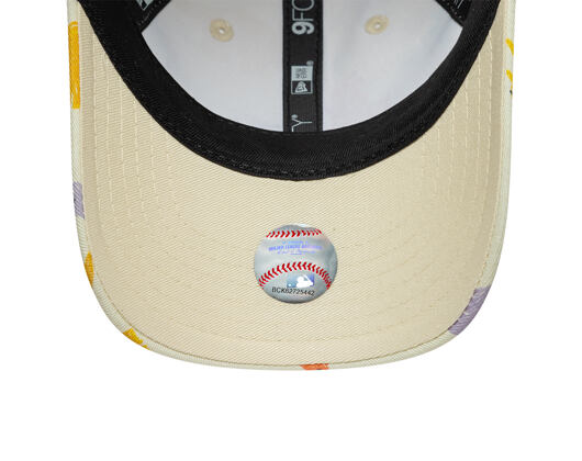 Kids Cap New Era - Branded All-Over Dino Print 9FORTY - Cream