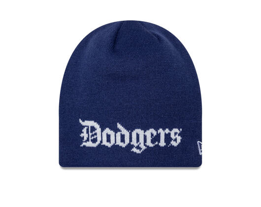 Beanie New Era - MLB Wordmark Skully Knit Thin - LA Dodgers - Royal