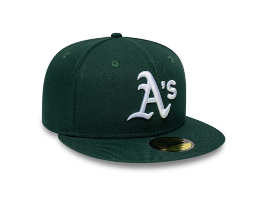 Cap New Era - MLB League Essential 59FIFTY - Oakland Athletics - Green / White