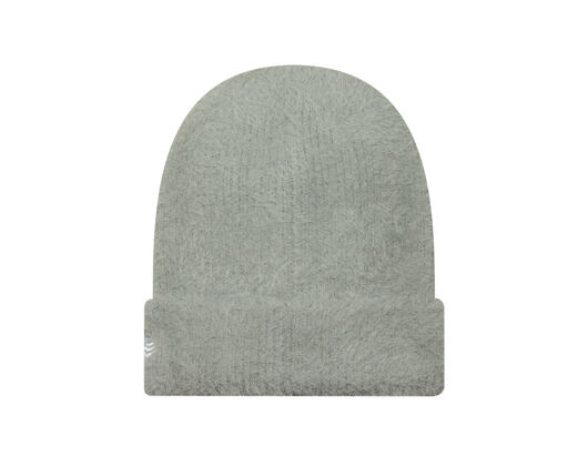 Womens Beanie New Era - MLB Fluffy Mohair Beanie Medium Knit - NY Yankees - Grey