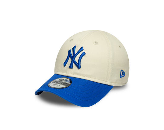 Kids Cap New Era - MLB Essential 9FORTY - NY Yankees - Cream / Blue