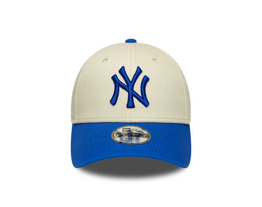 Kids Cap New Era - MLB Essential 9FORTY - NY Yankees - Cream / Blue