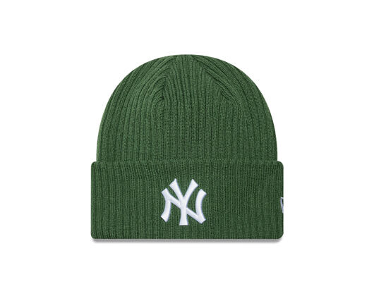 Beanie New Era - MLB Wide Cuff Beanie Medium Knit - NY Yankees - Cilantro Green