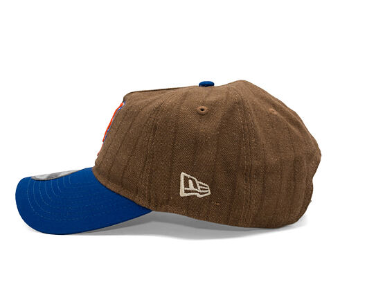 Cap New Era × Three Looms - Chestnut Pinstripe 9TWENTY A-Frame - NY Mets