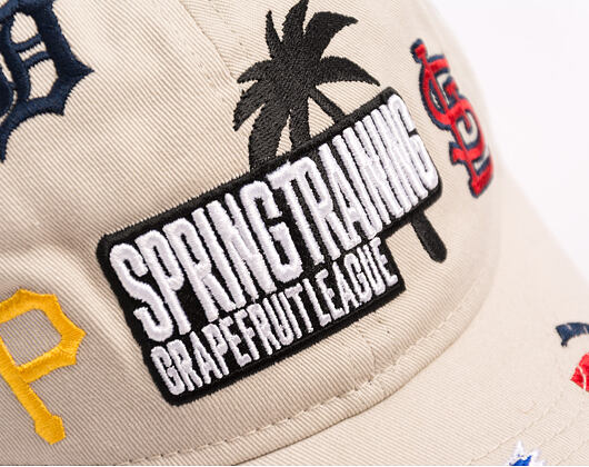Cap New Era - MLB Grapefruit League Scatter 9TWENTY - Grapefruit League Logo - Stone