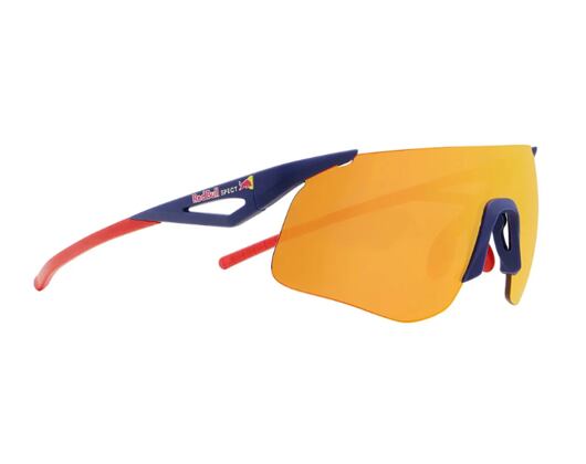 Sunglasses Red Bull SPECT - MARK - Blue/Brown - Red Mirror