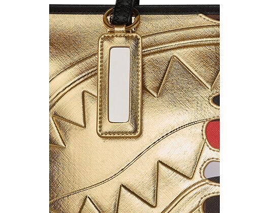 Bag Sprayground - Sharks In Paris Gold Drip Tote