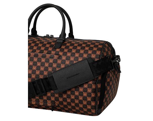 Bag Sprayground - Sharks In Paris Wtf Bubble Brown Check Duffle