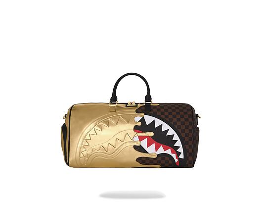 Bag Sprayground - Sharks In Paris Gold Drip Duffle