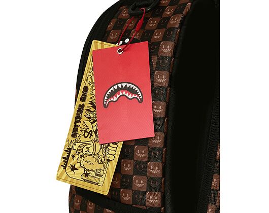 Backpack Sprayground - Sharks In Paris Wtf Bubble Brown Check Backpack