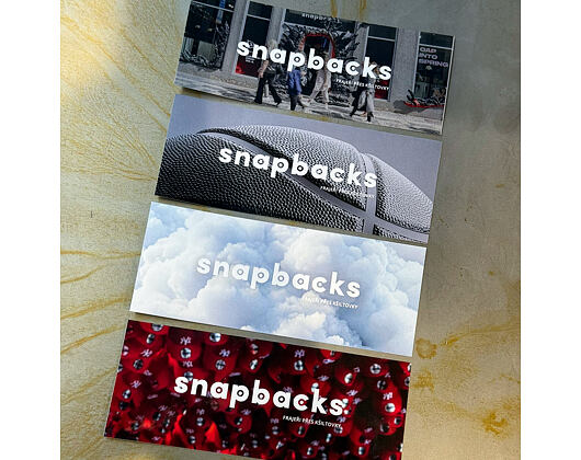 Stickers Snapbacks 4 pack Podzim 26