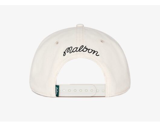 Cap Malbon - Velasco Snapback - Cream