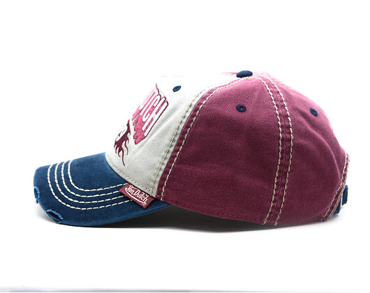 Cap Von Dutch - Baseball - Embroidery - Red / Navy