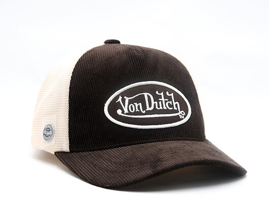 Cap Von Dutch - Baseball - Corduroy Patch Premium - Brown