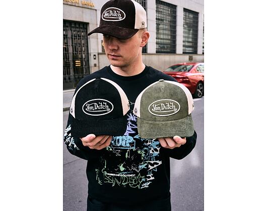 Cap Von Dutch - Baseball - Corduroy Patch Premium - Brown