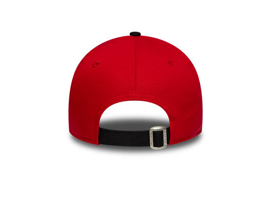 Kids Cap New Era - Contrast Stitch 9FORTY - AC MILAN - Scarlet