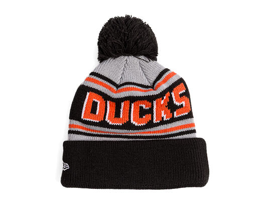 Beanie New Era - NHL Evergreen Wordmark Pom Medium Knit - Anaheim Ducks - Team Color
