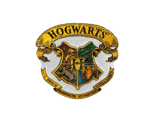 Patch Monoquick - Harry Potter Bradavice školní znak 6,3 x 5,7 cm