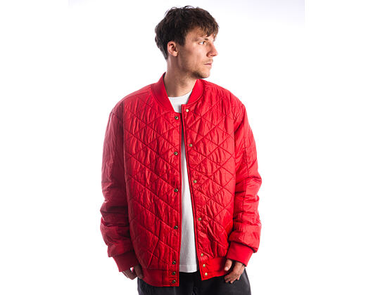 Jacket Champion - Varsity Red Bomber Jacket