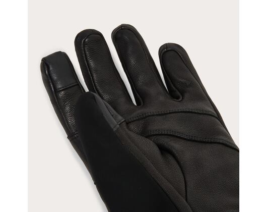 Gloves Oakley - Ellipse Goatskin Gauntlet Gloves - Blackout