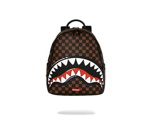 Backpack Sprayground - Sharks In Paris Wtf Bubble Brown Check Savage Backpack