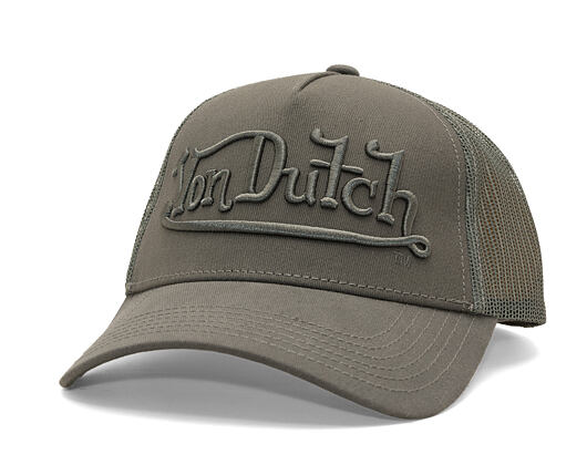 Cap Von Dutch - 3D Embroidery Logo Baseball - Taupe