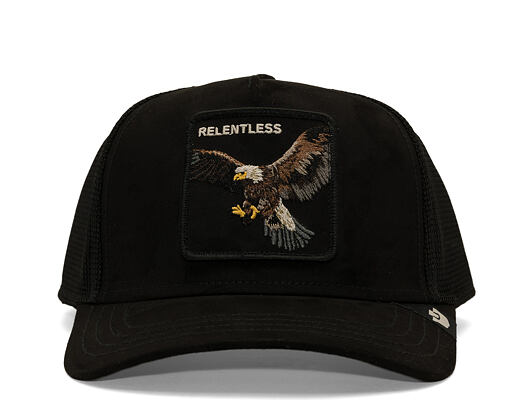 Cap Goorin - Suede Represent Eagle Trucker - Black