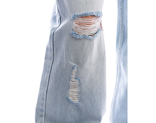 Pants Karl Kani - OG Distressed Straight Leg Jeans - Blue