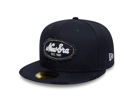 Cap New Era - Branded Gem Patch Distress 59FIFTY - Black