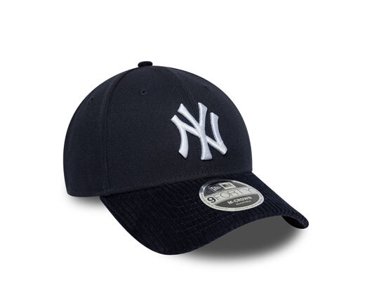 Cap New Era - MLB Cord Visor 9FORTY M-CROWN - NY Yankees - Navy