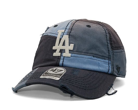 Cap '47 Brand - MLB Worn In Patched CLEAN UP - LA Dodgers - Navy