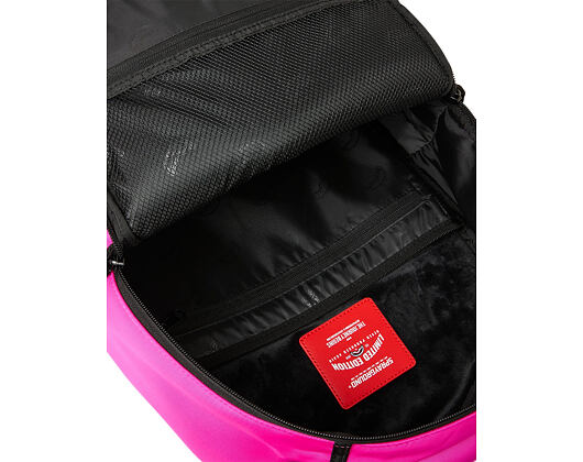 Backpack Sprayground - Shark Central White Stencil Shark Pink Nylon Backpack