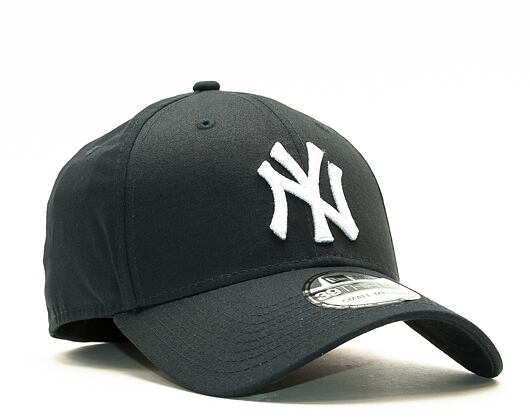 New Era League Basic New York Yankees Navy White 39THIRTY Stretchfit Cap