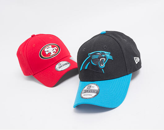New Era The League Carolina Panthers 9FORTY Team Color Strapback Cap